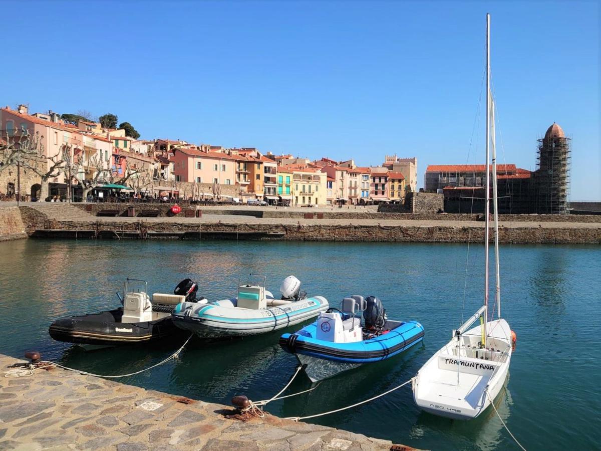 4Rb4 Appartement Type T2 Bord De Mer Acces Plage Direct Collioure Dış mekan fotoğraf